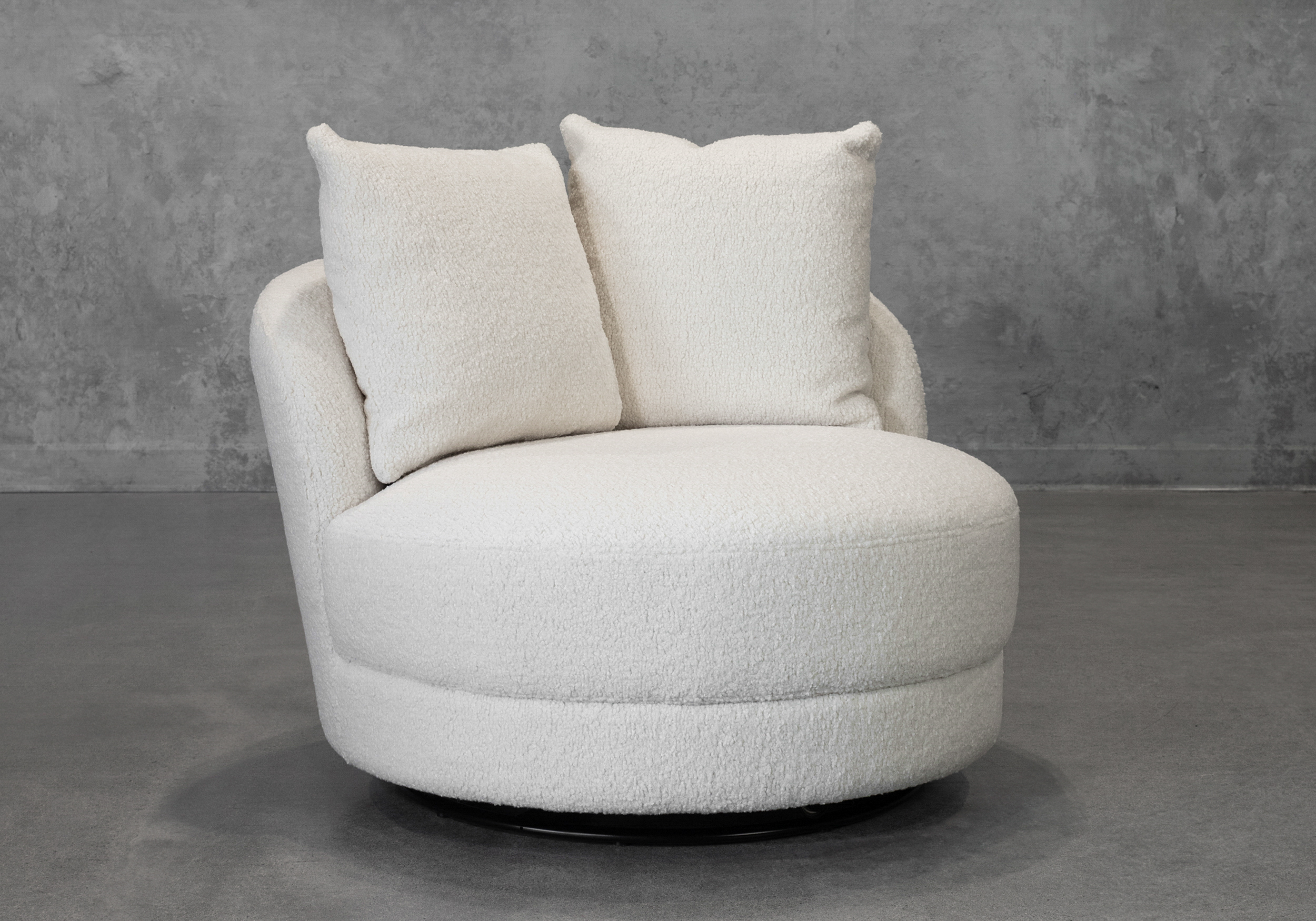 Cuppa E203 Natural Accent Chair - Angle