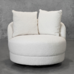 Cuppa E203 Natural Accent Chair - Front