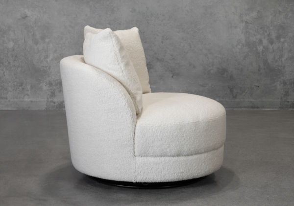 Cuppa E203 Natural Accent Chair - Side