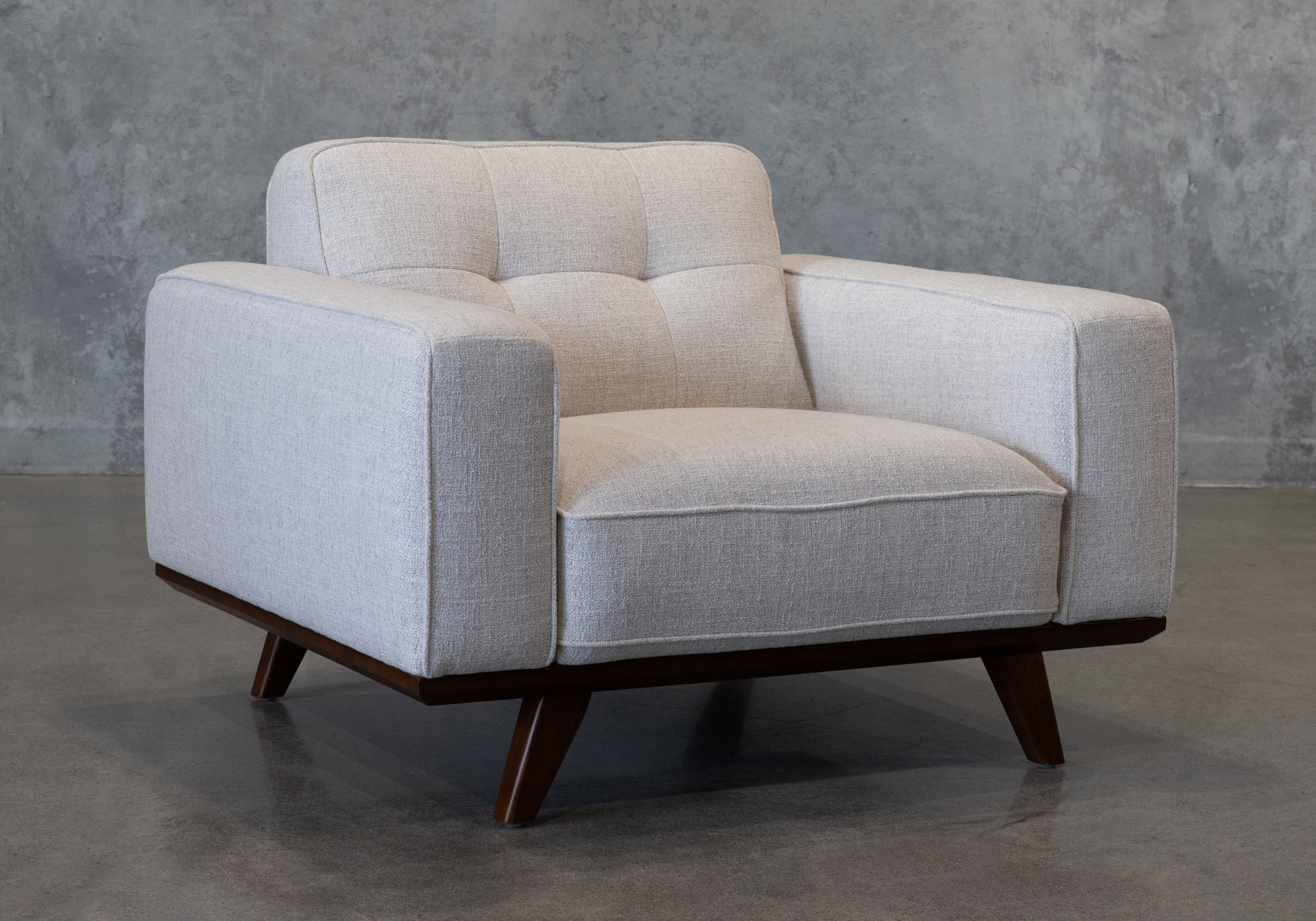 Dalkin Chair Wheat A391 Angle