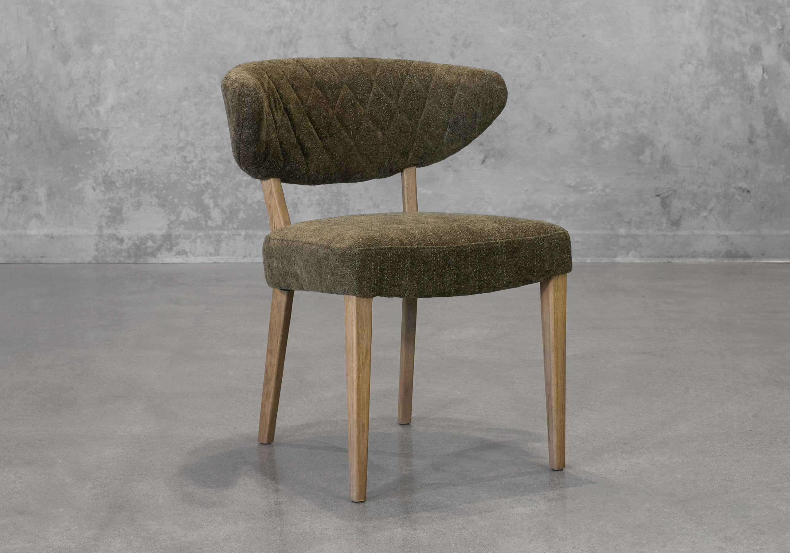 Drew Chair P267 Green - Angle