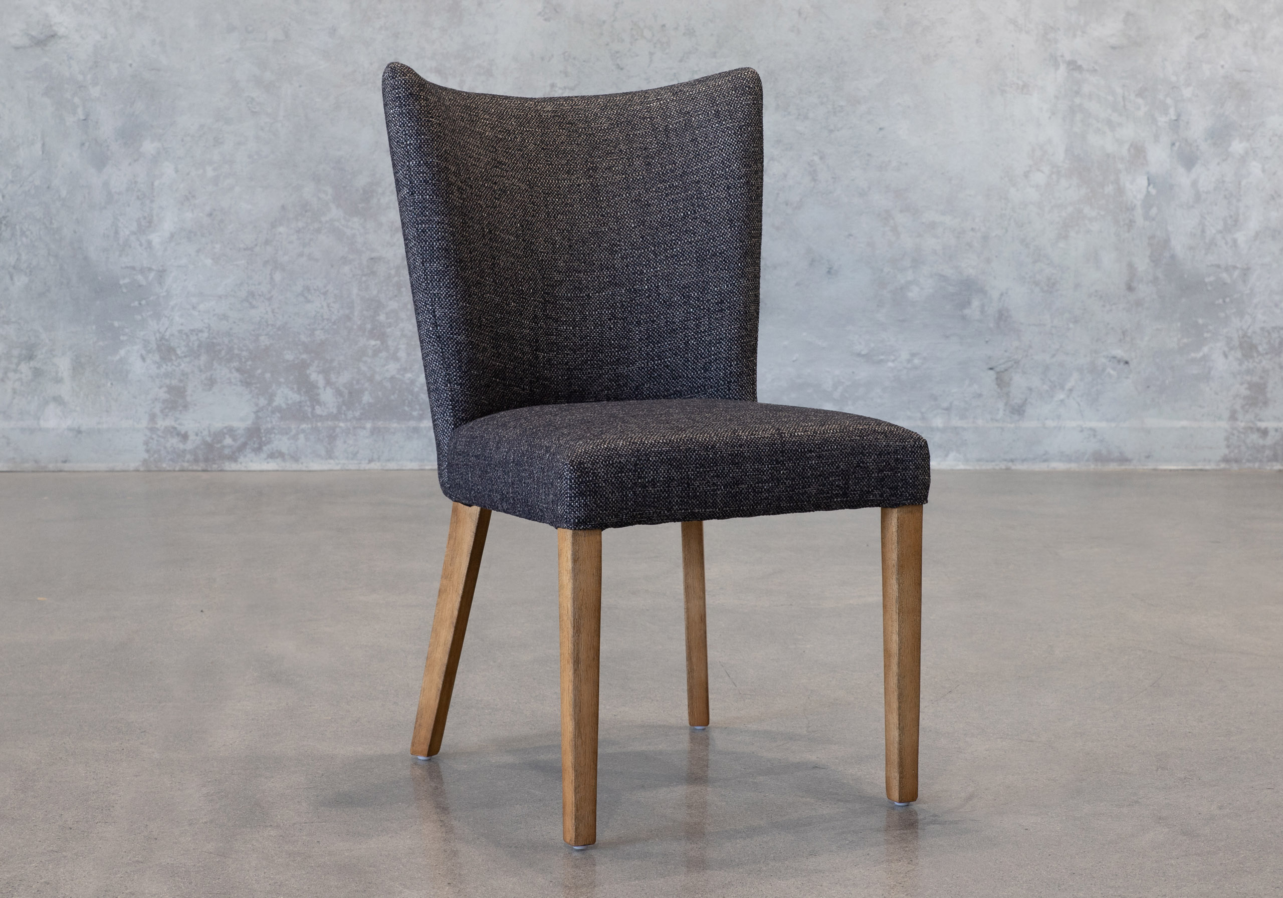 Greg Dining Chair Tuxedo B1103 Angle