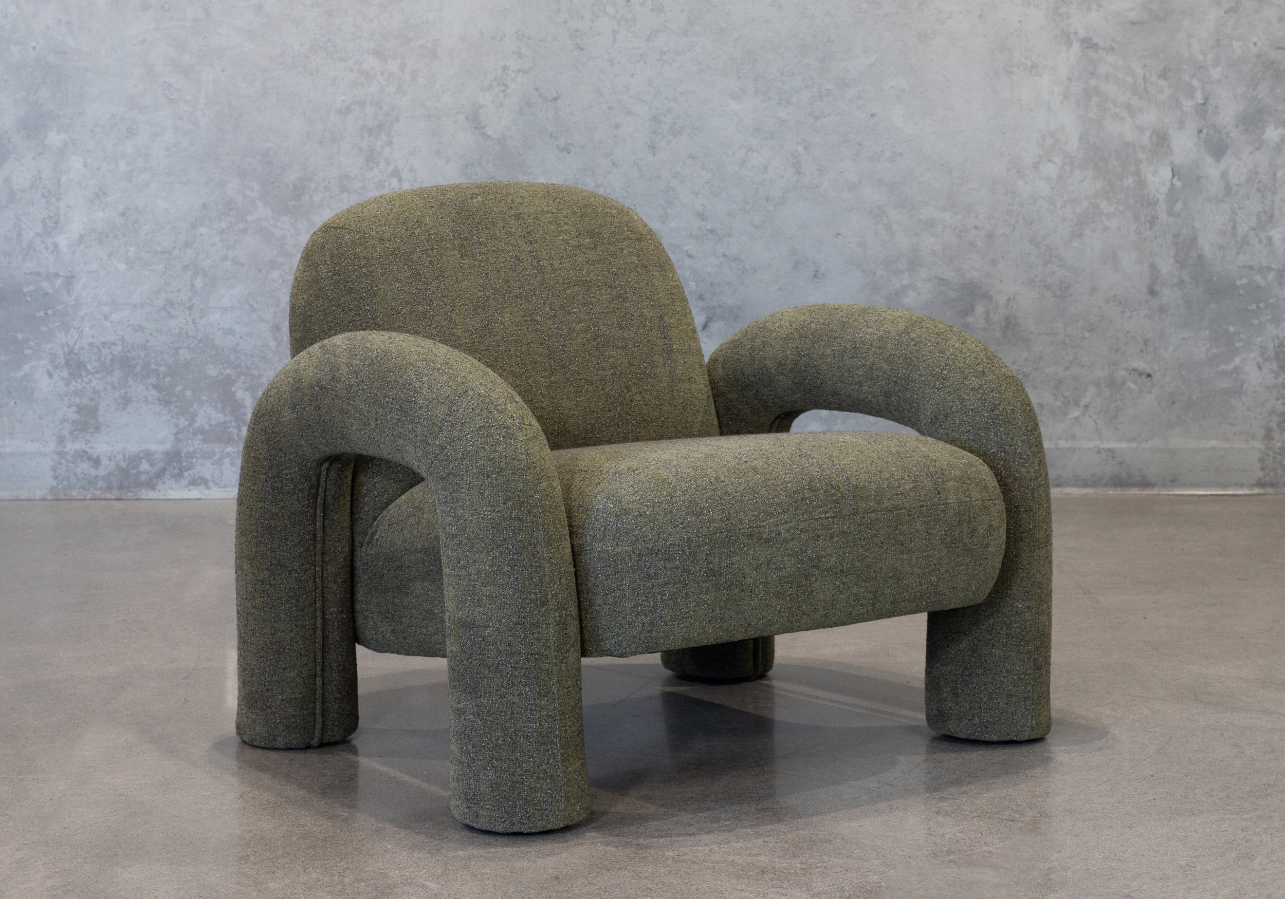 Poppy Accent Chair G770 Forest Angle
