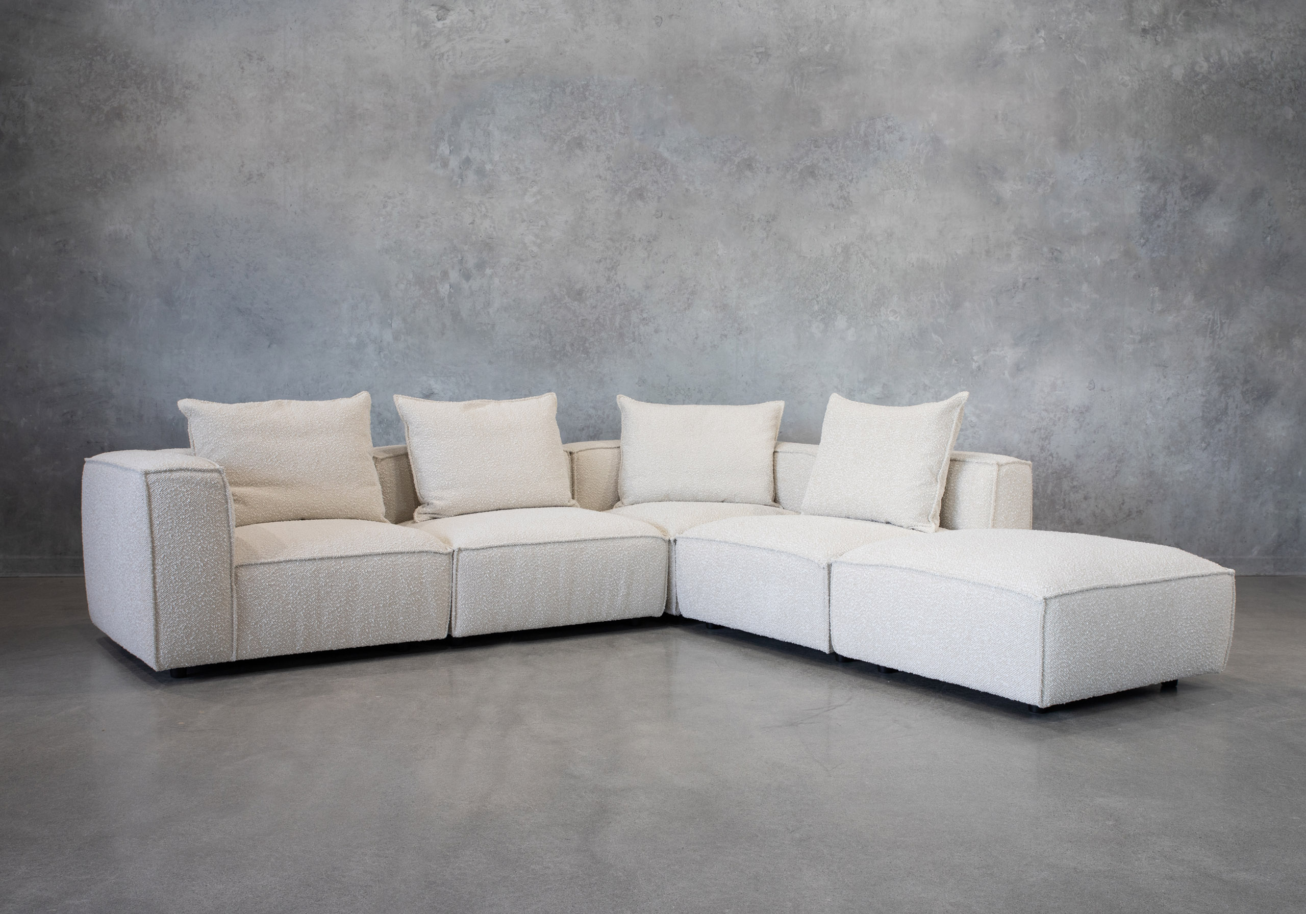 Shauna Sectional A210 Pearl Angle