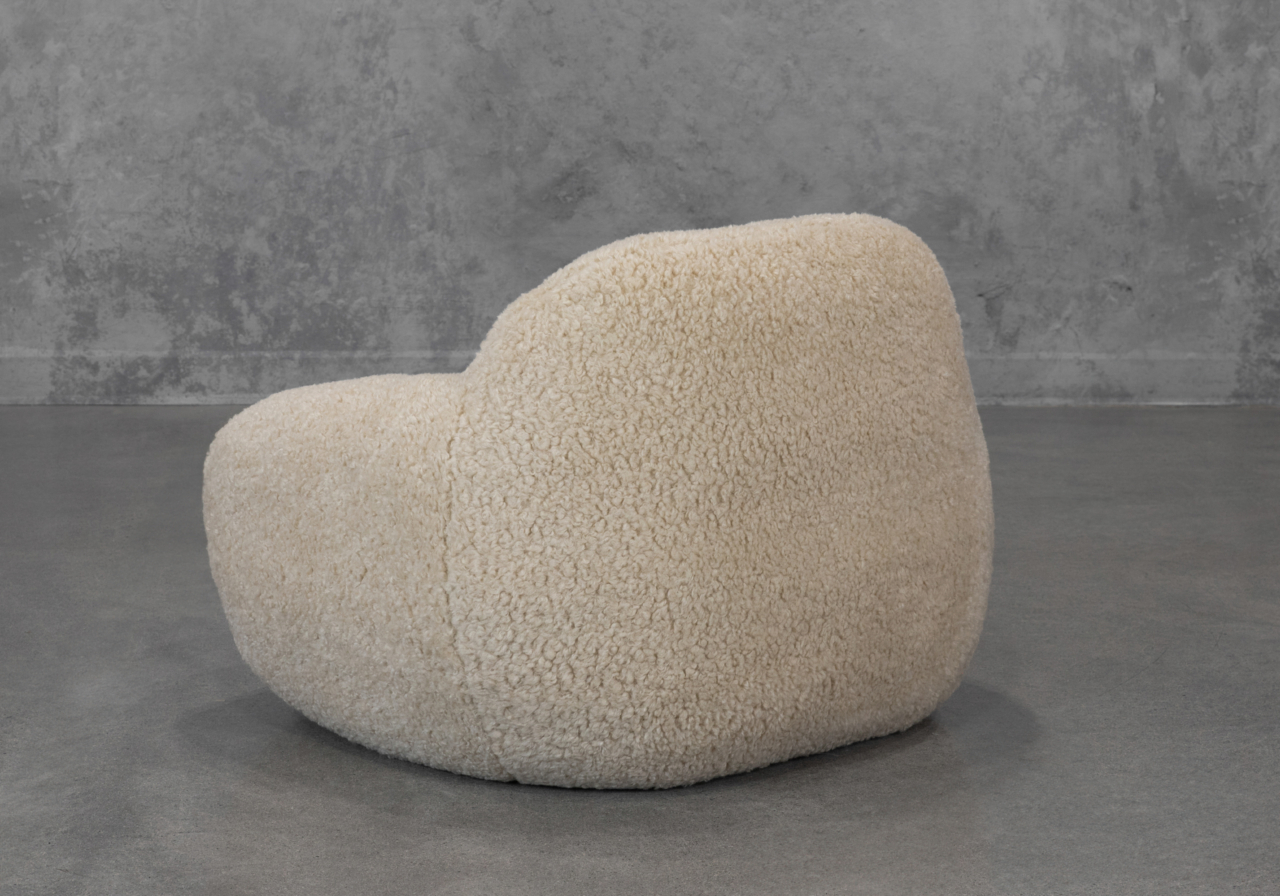 Baby Teddy Chair Sherling - Back