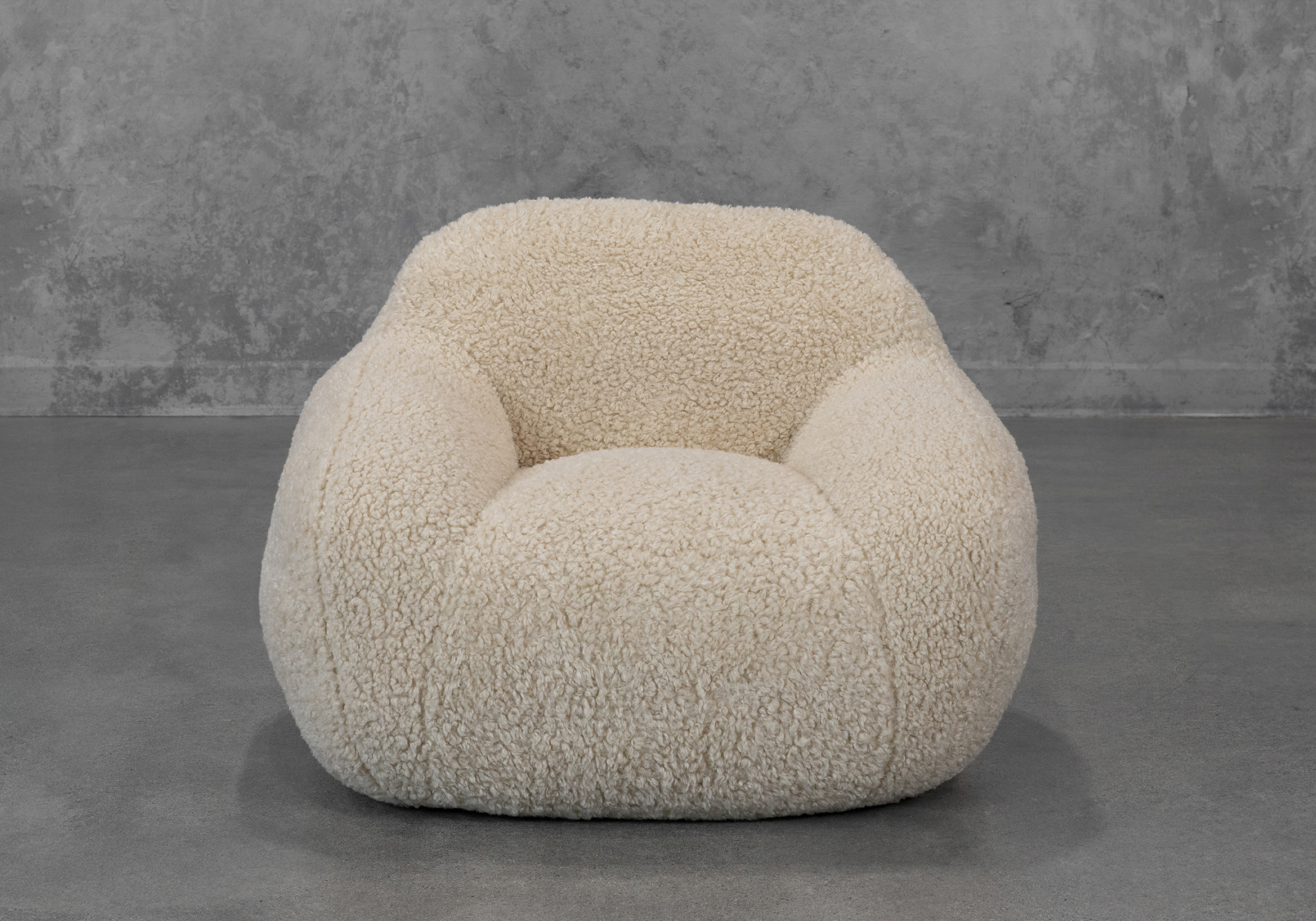 Baby Teddy Chair Sherling - Front