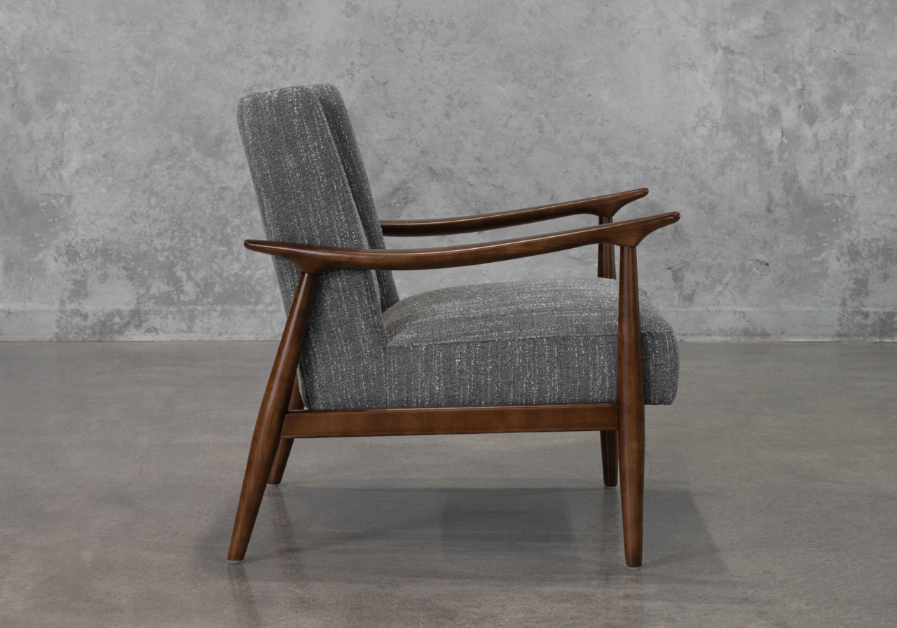 Clifton G761 Cyan Accent Chair Side