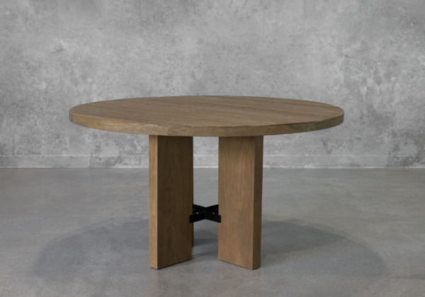 Ramona Round Wood Dining Table - Front