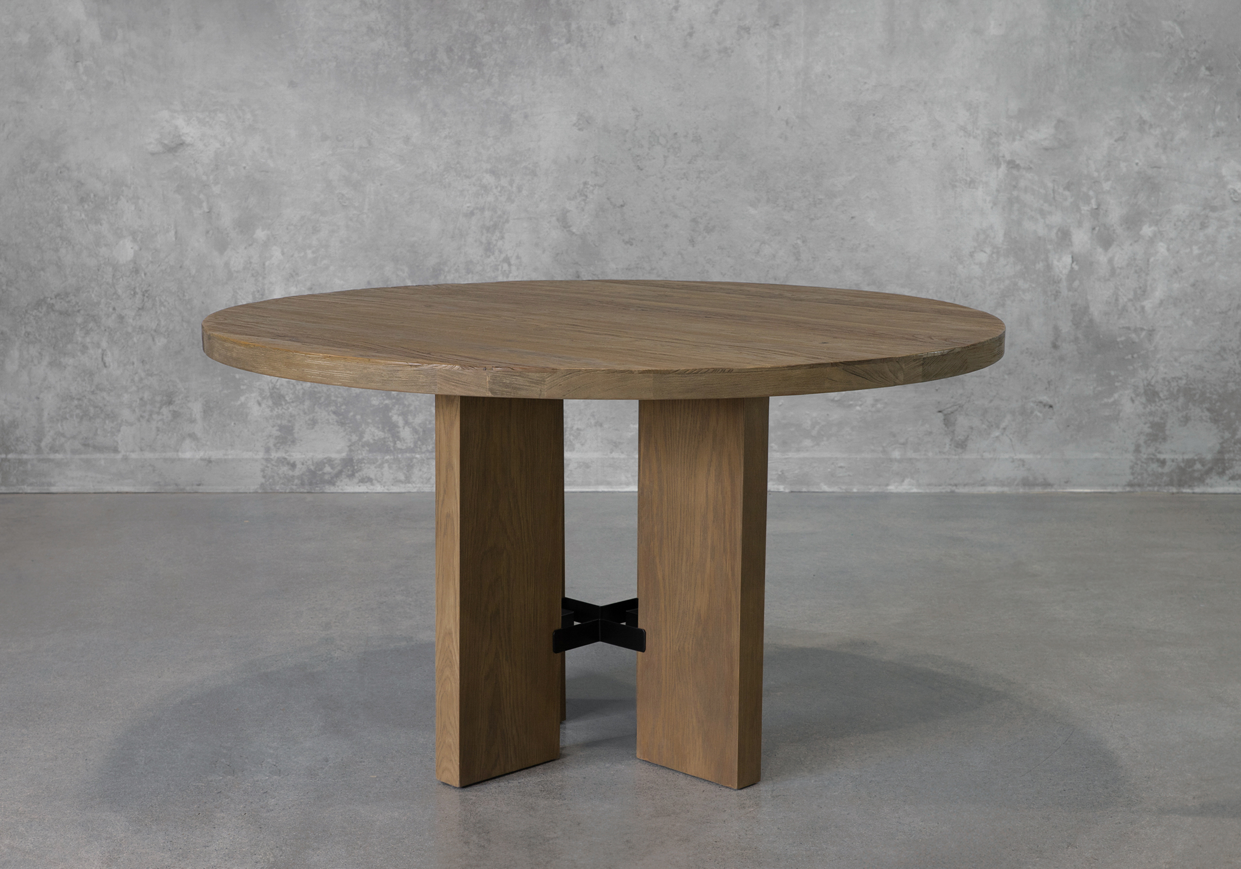Ramona Round Wood Dining Table - Front