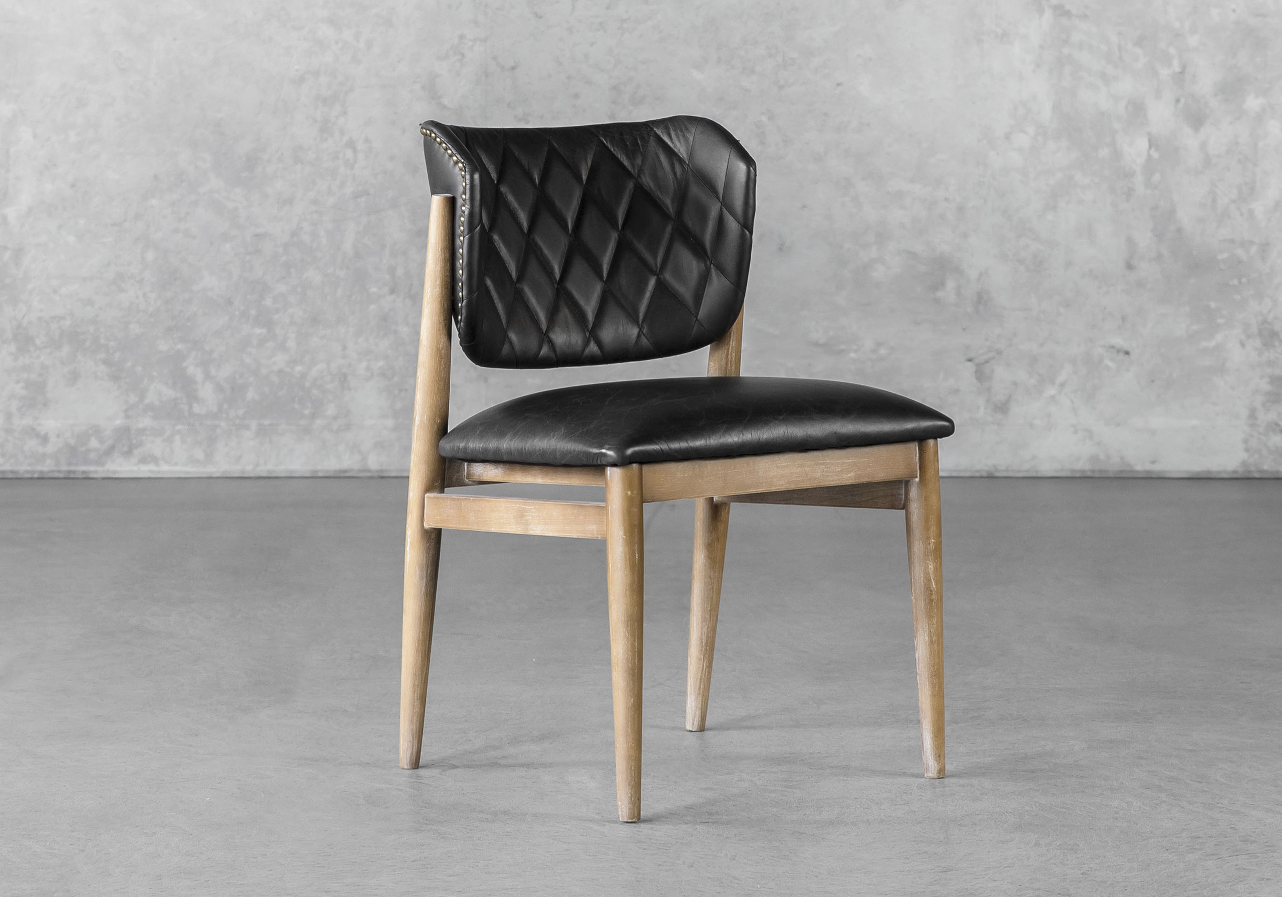 Rowa-Dining-Chair-Black-Angle