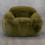 Teddy Accent Chair in Green - Front