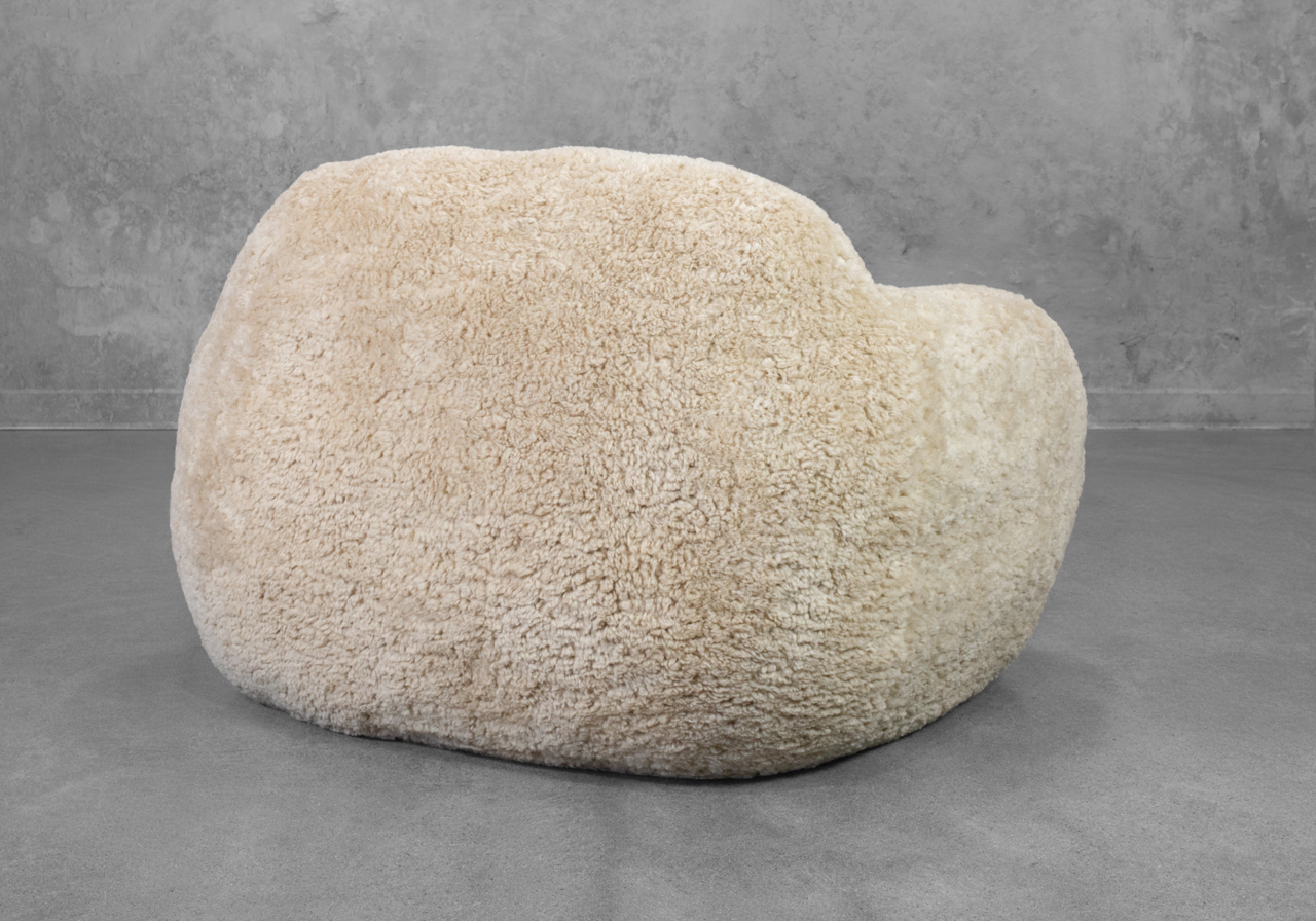 Teddy Chair - Shearling - Back