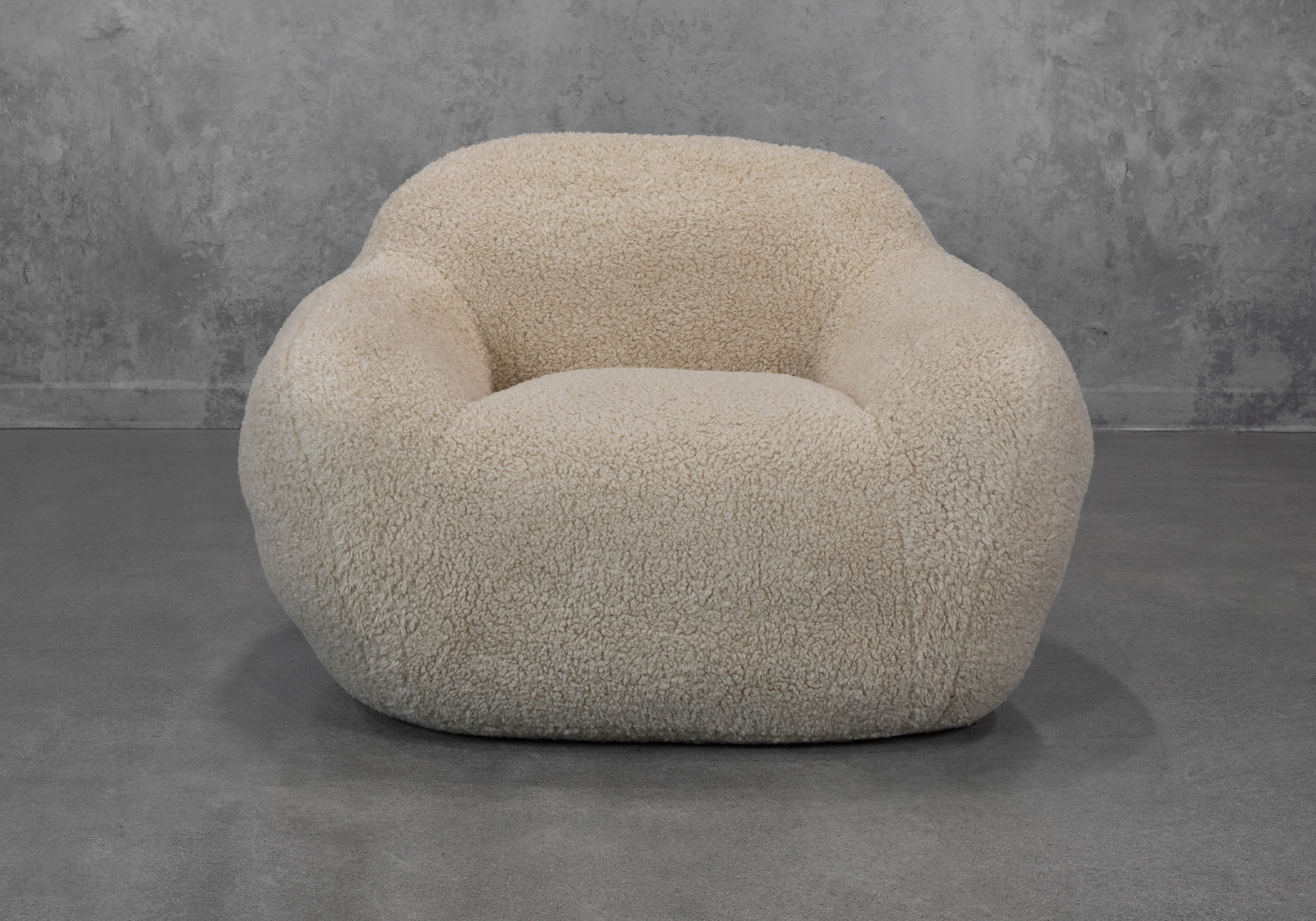 Teddy Chair Shearling - Front
