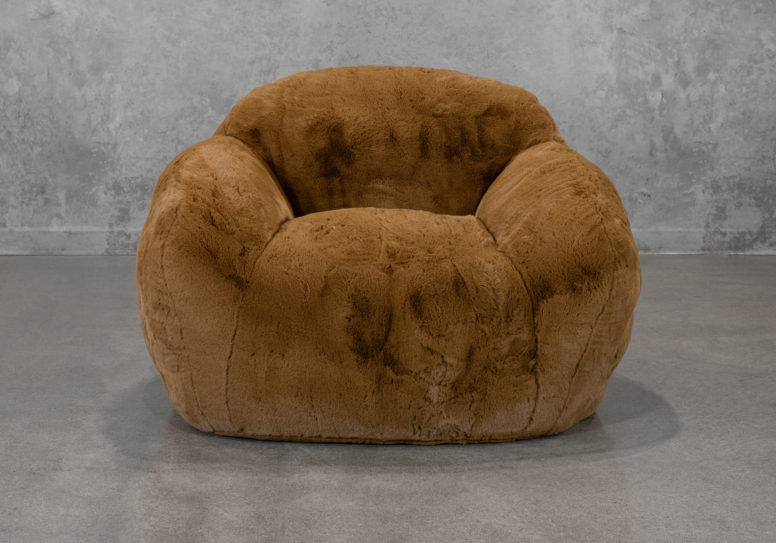 Teddy Chair in Brown Front