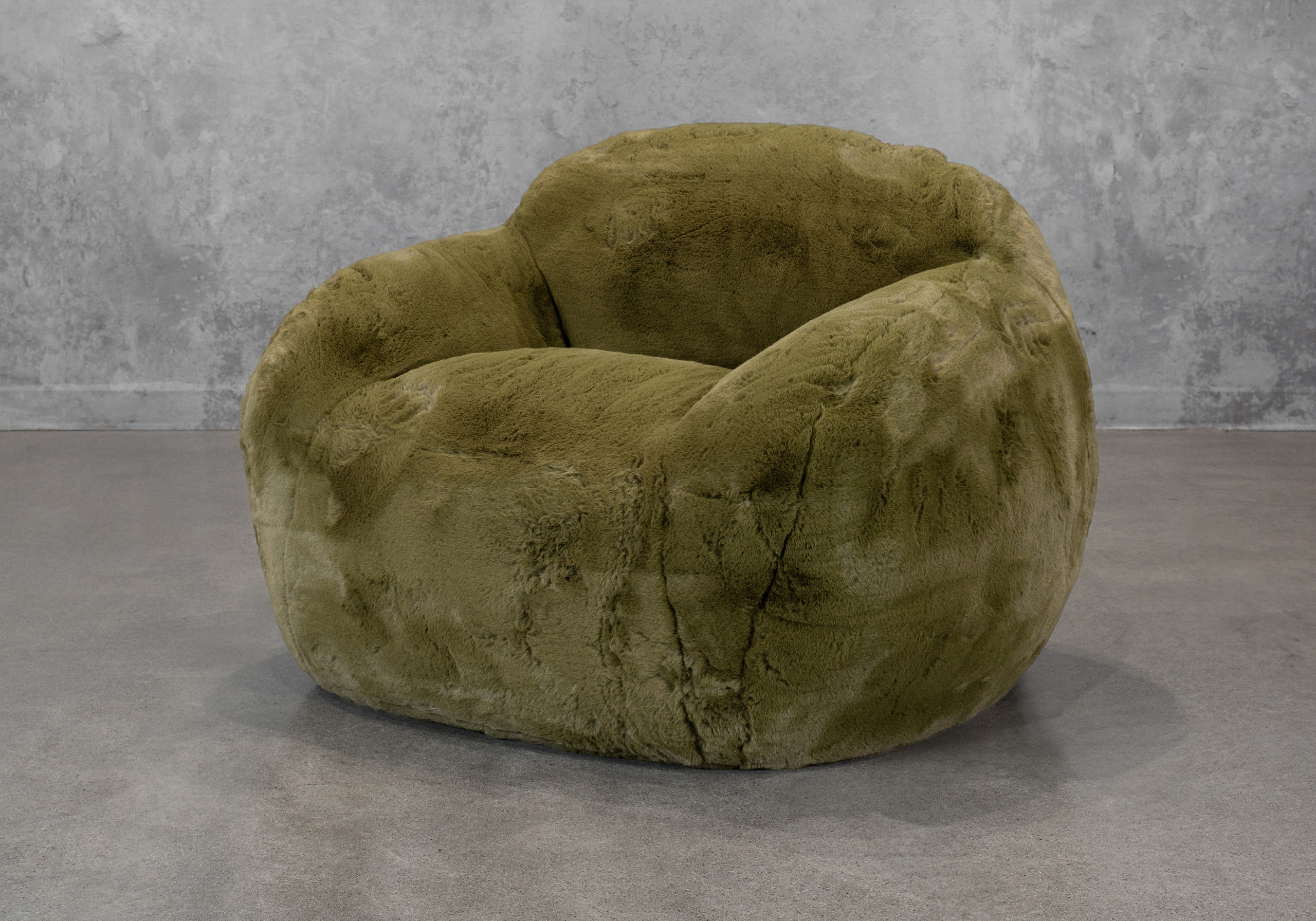 Teddy Chair in Green Angle