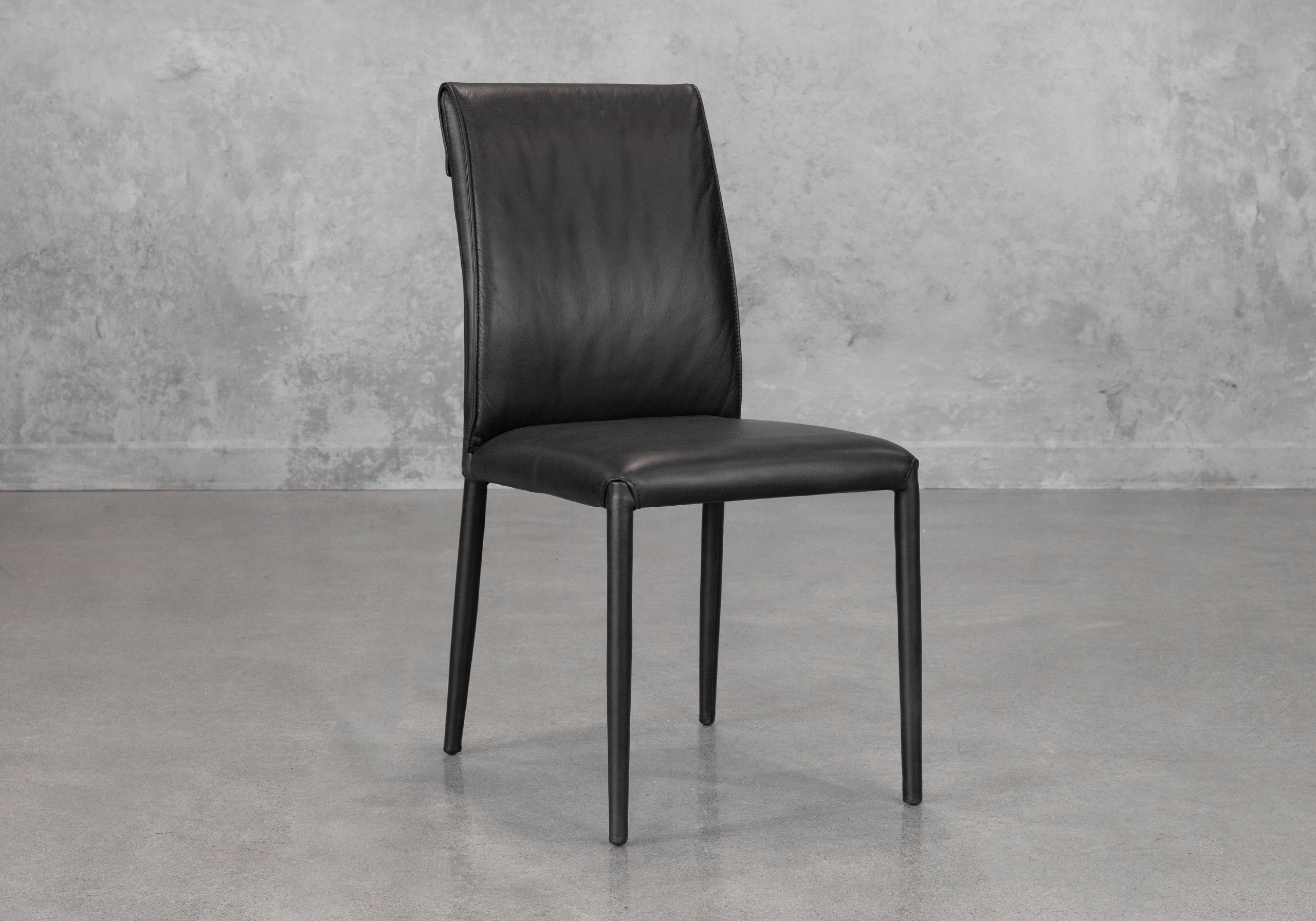 Agent Black 660 Dining Chair - Angle
