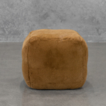 Bear Pouf in Brown - Front