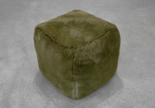 Bear Pouf in Green