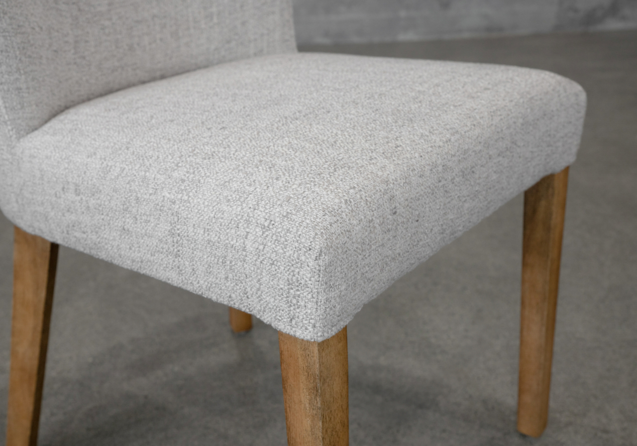 Greg A303 Grey Fabric Dining Chair - Close Up