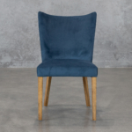 Greg C758 Teal Fabric Dining Chair - Front