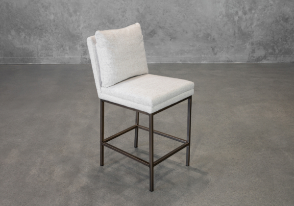 Harlow A391 Wheat Fabric Counter Stool