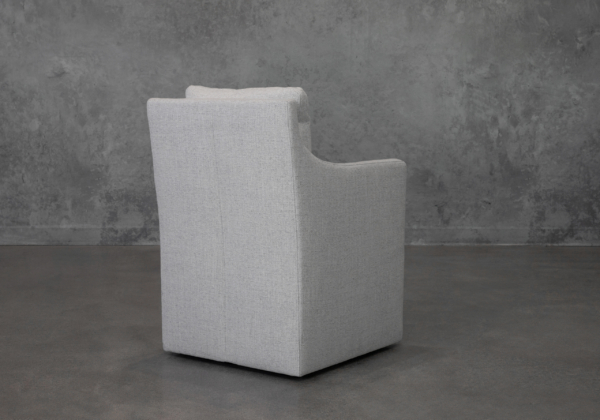 Maria A391 Wheat Fabric Armchair - Back