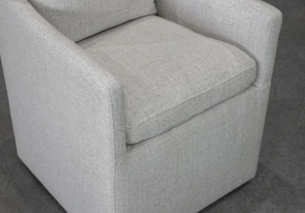 Maria A391 Wheat Fabric Armchair - Details