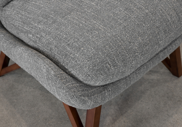 Oli Accent Chair in (G761) Cyan - Close Up