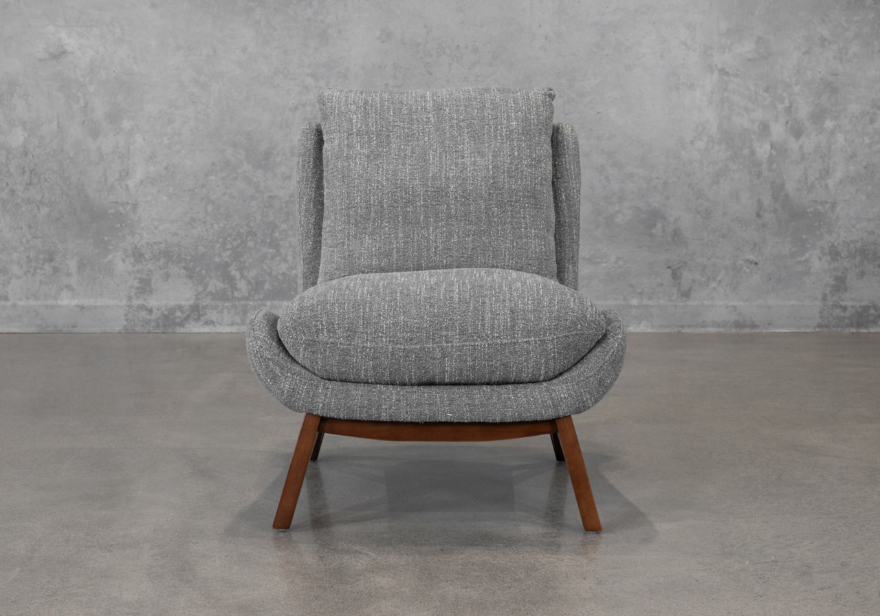 Oli Accent Chair in (G761) Cyan - Front