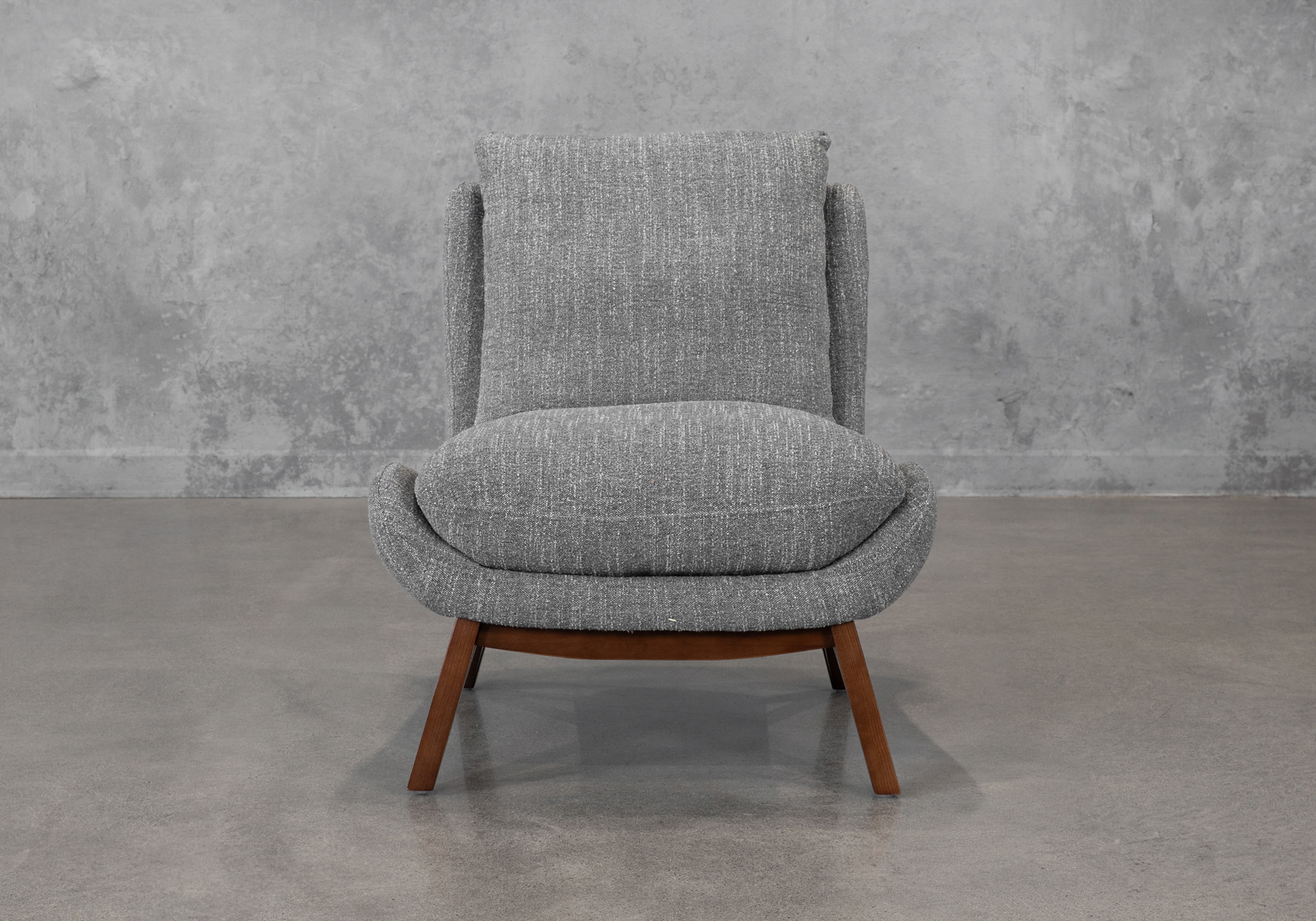 Oli Accent Chair in (G761) Cyan - Front