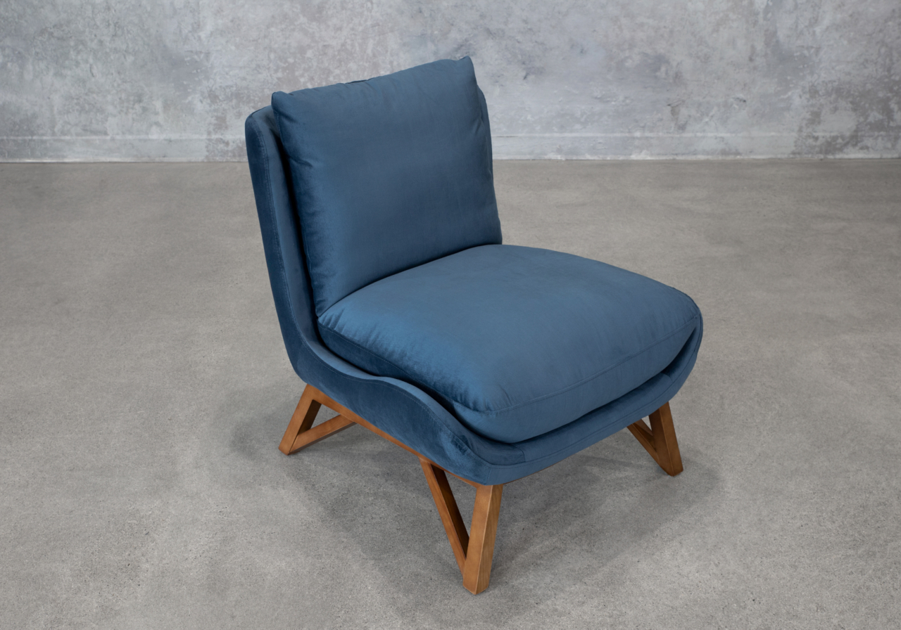 Oli C758 Teal Accent Chair