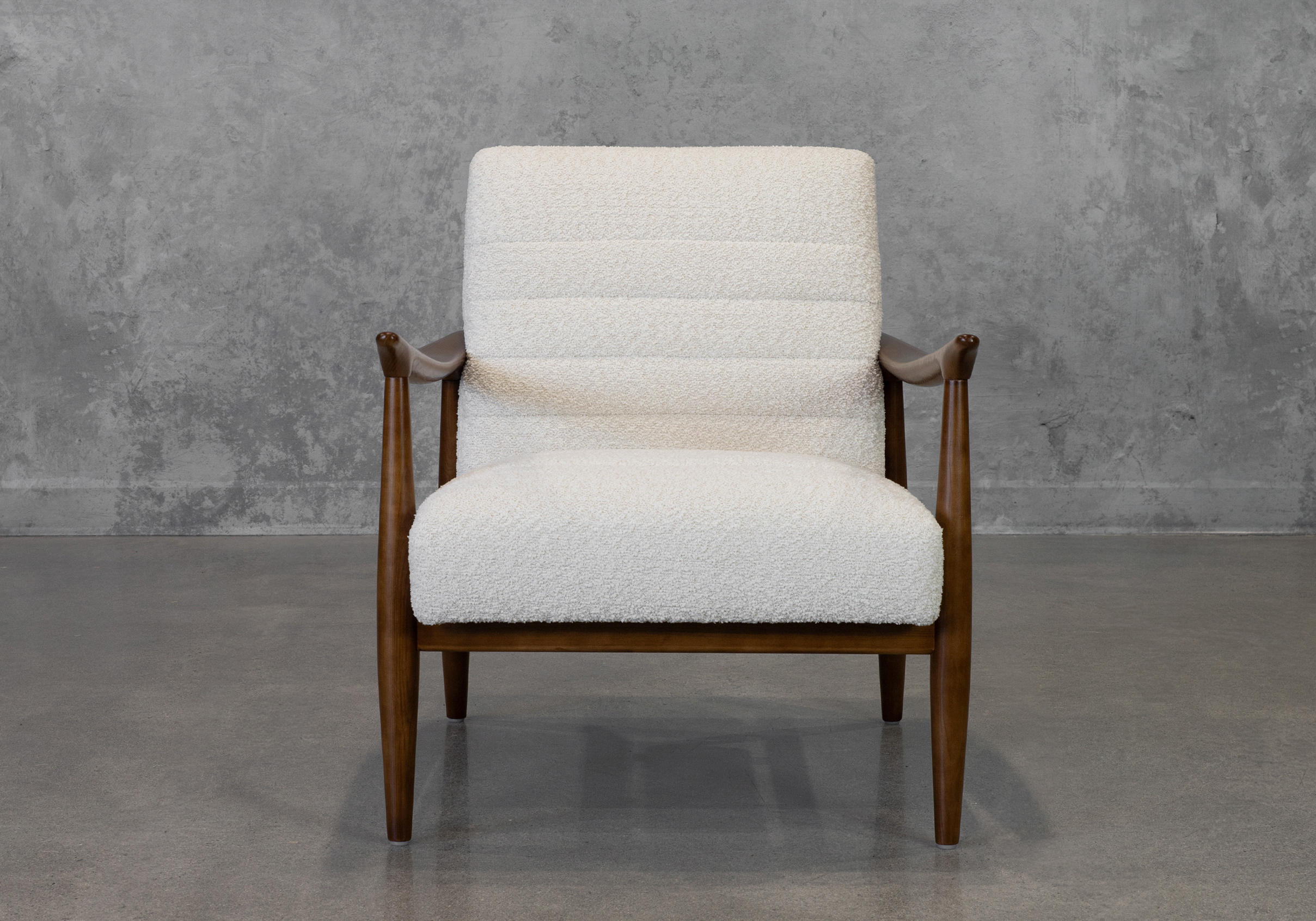 Trevor G810 Sand Fabric Accent Chair - Front