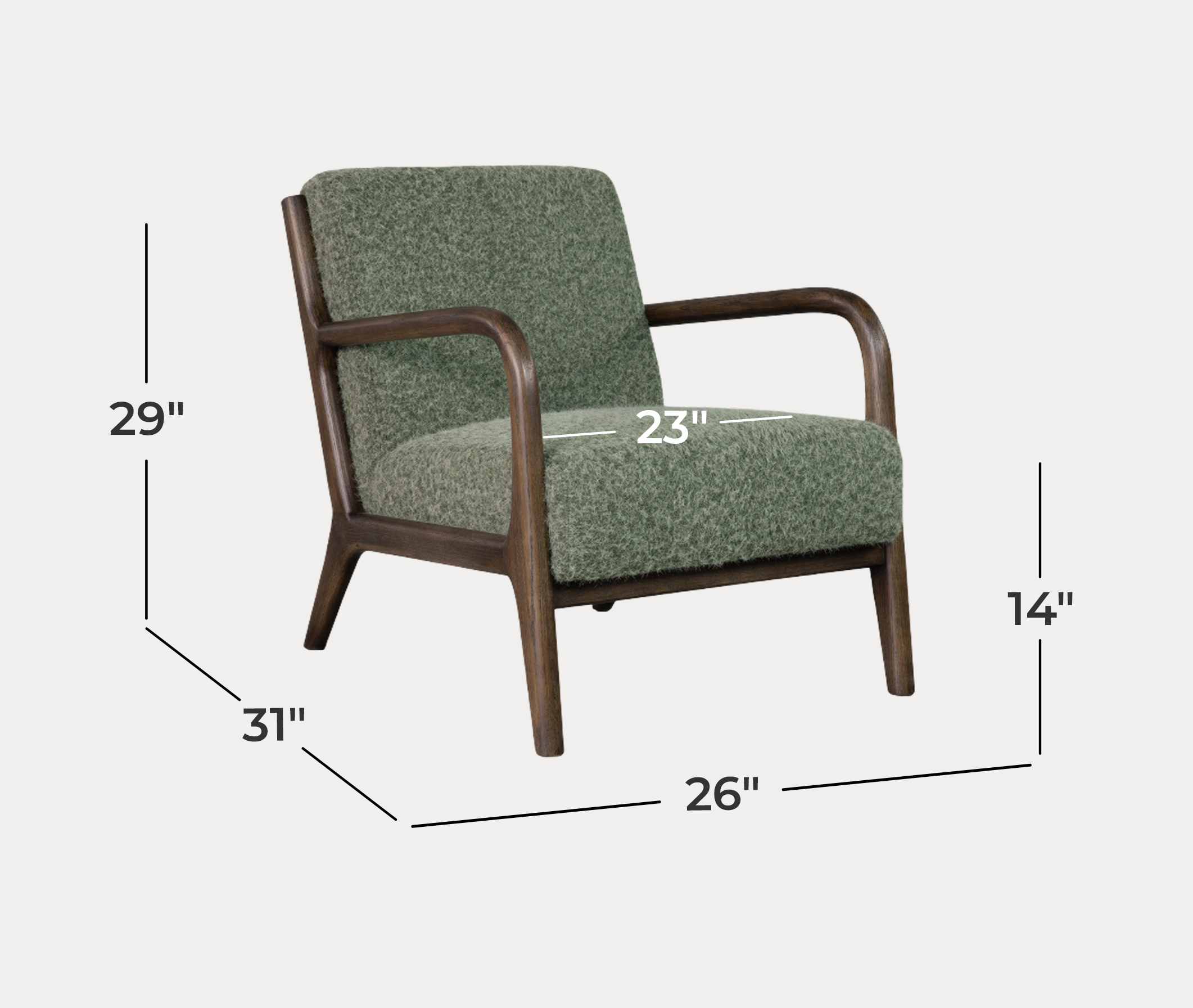 Esme Chair - Dimensions