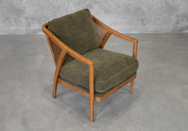 Fleur P267 Green Accent Chair