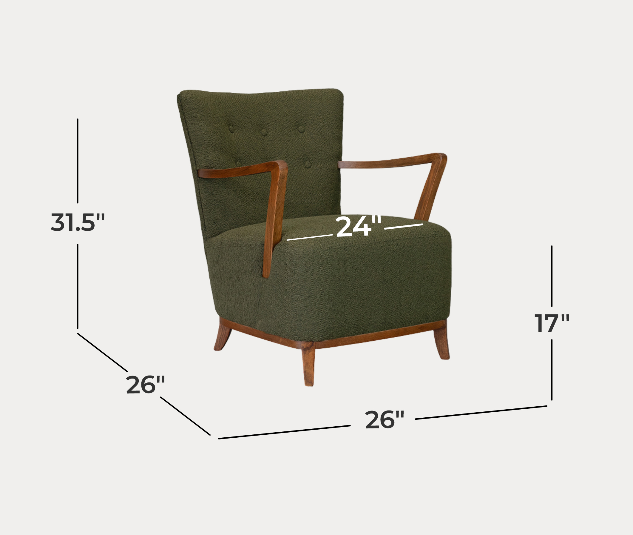 Hilda Chair - Dimensions Hilda Chair - Dimensions