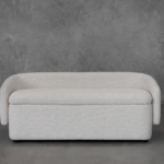 July 59" Storage Bench in Linen