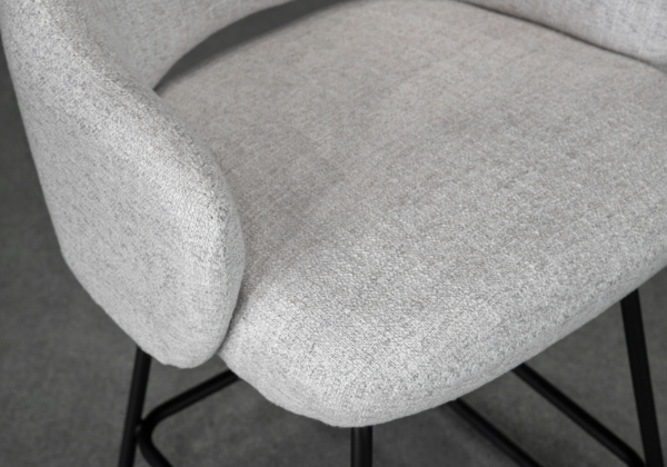 Olson Wheat Fabric Counter Stool - Seat