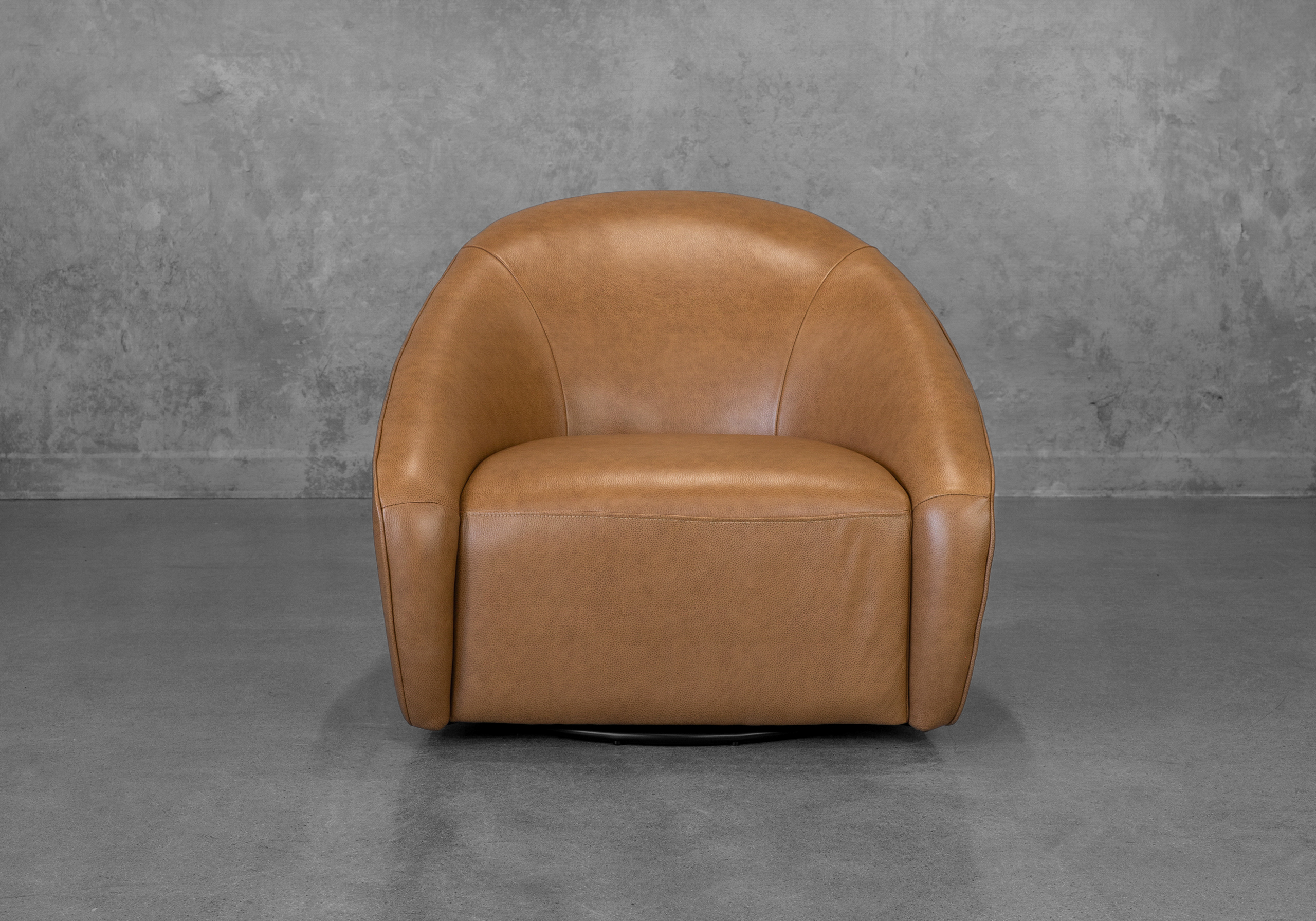 Vanco York Butter Swivel Chair - Front