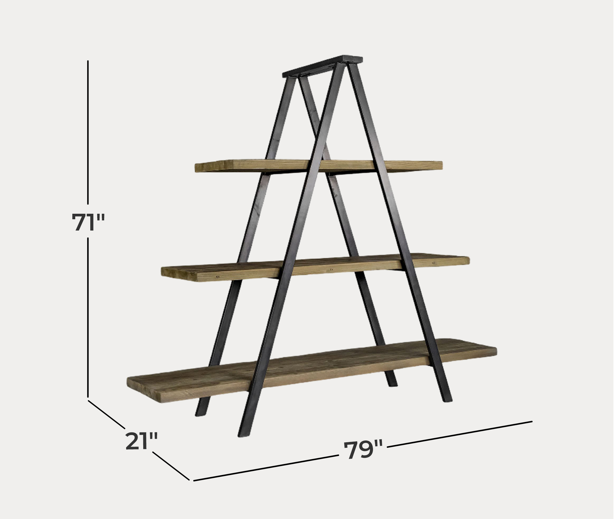 Colin Bookshelf - Dimensions