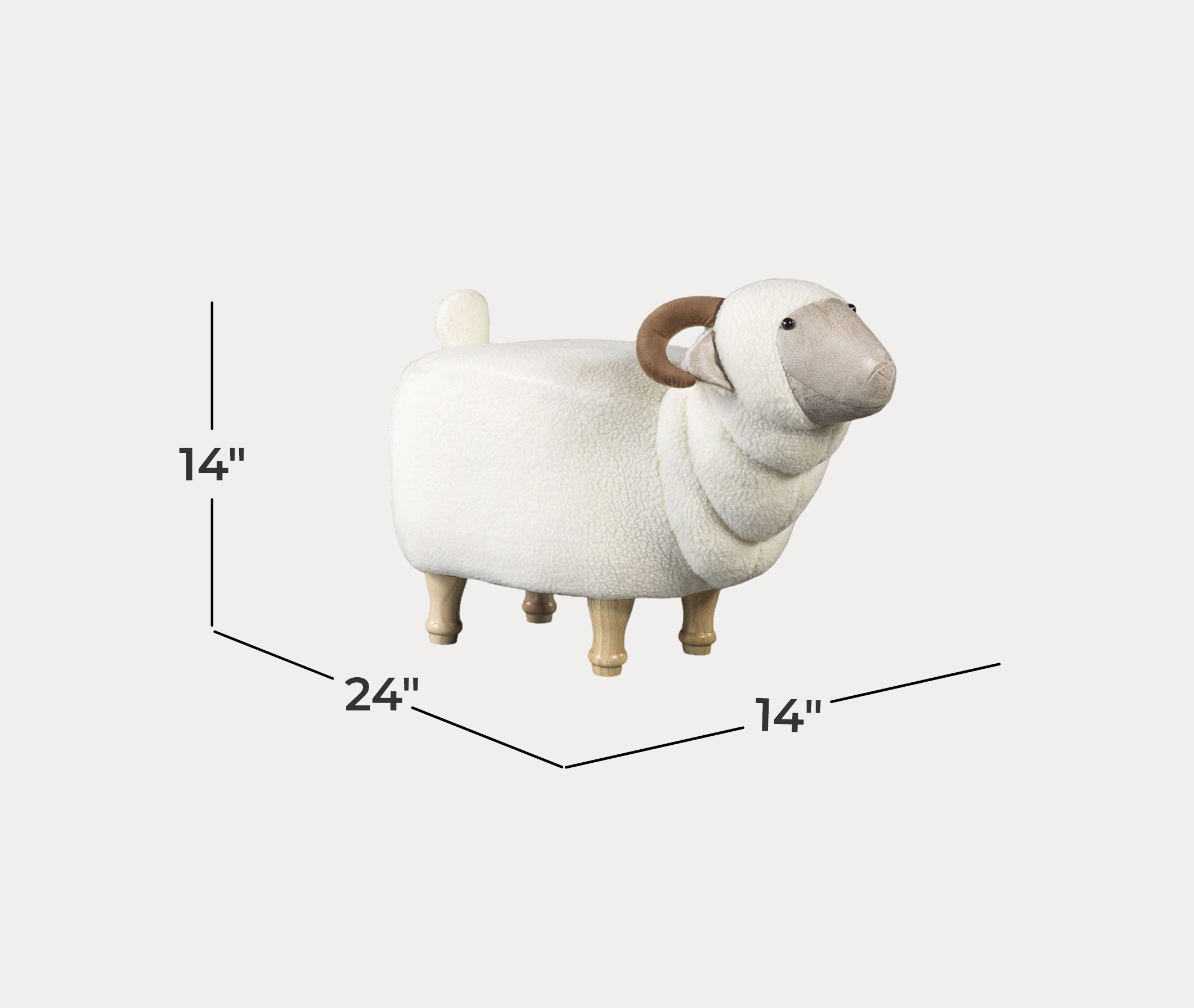 Animal Ottoman 3
