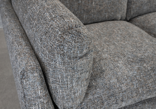 Esha Sectional in Beck Slate - Close Up