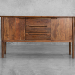 Century 62" Wood Storage Sideboard