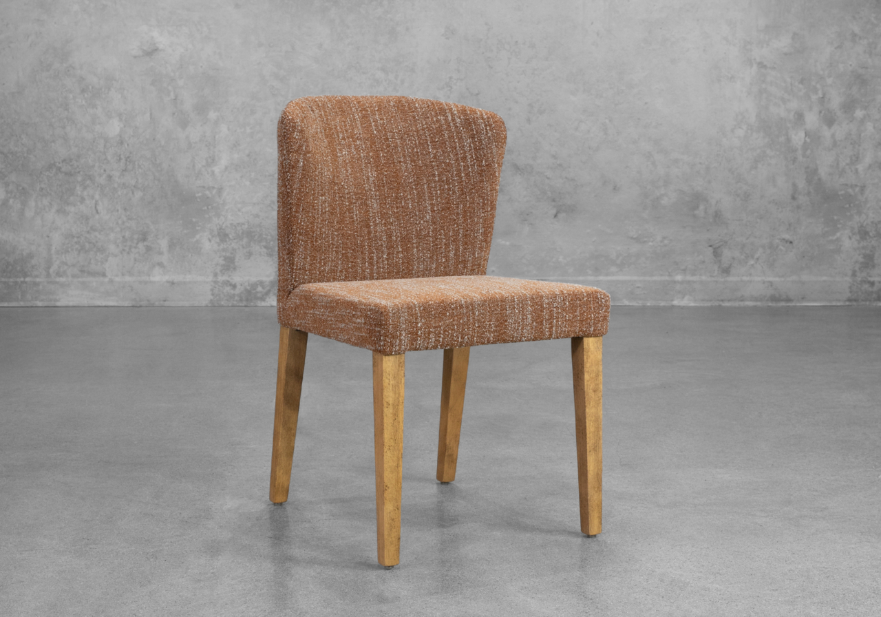Fable Dining Chair in Mustard - Angle