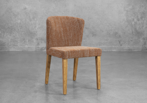 Fable Dining Chair in Mustard - Angle