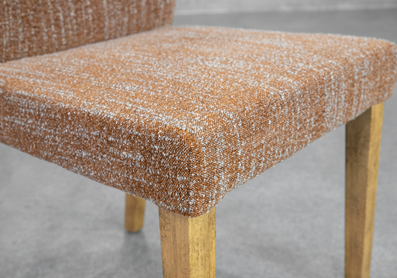 Fable Dining Chair in Mustard - Close Up