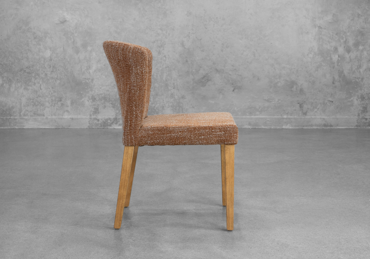 Fable Dining Chair in Mustard - Side