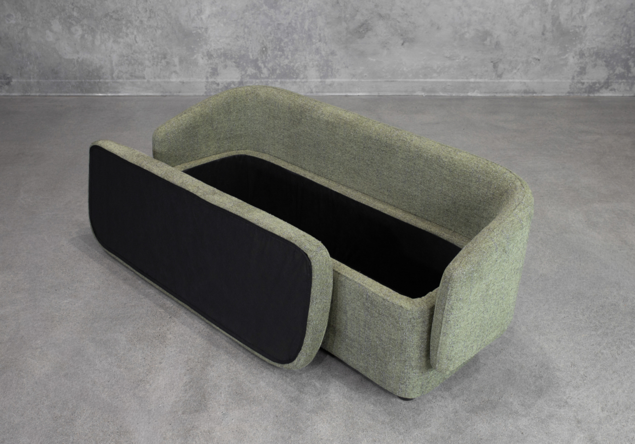 July Storage Bench in Forest - 2