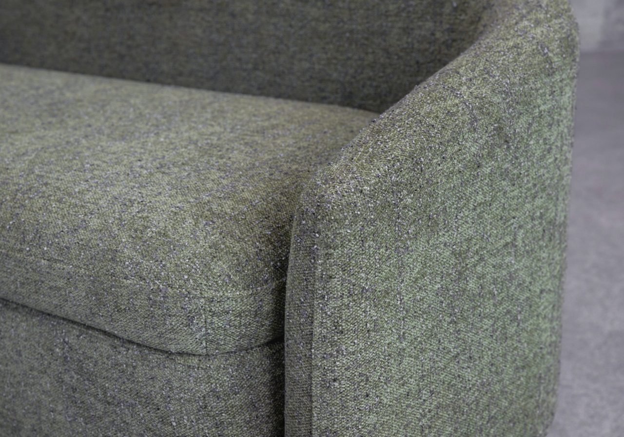 July Storage Bench in Forest - Close Up