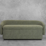 July 59" Storage Bench in Forest