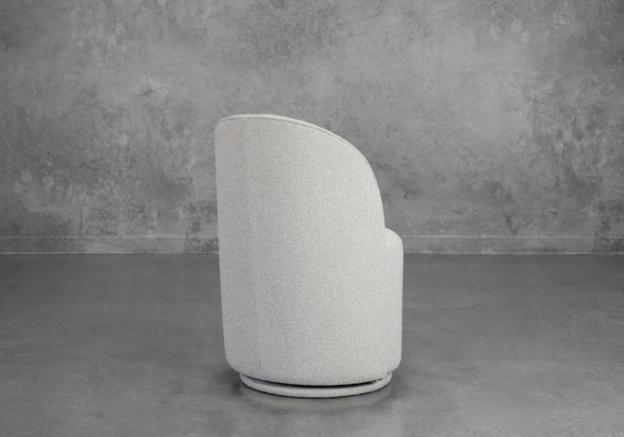 Lily Dining Chair in Linen - Back